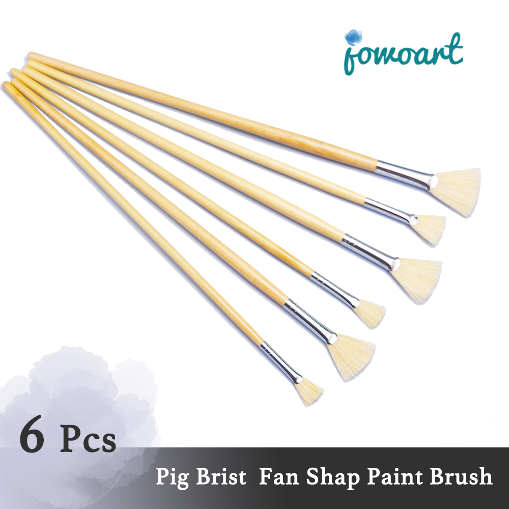 Jowoart น้ำมันภาพวาดแปรง6ชิ้น/ - Gouache Paint Set บทวิจารณ์และราคา
