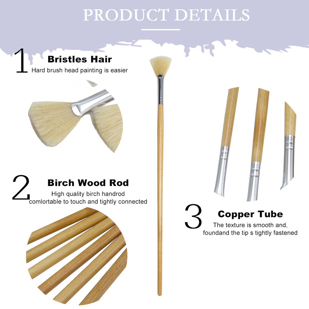 Jowoart น้ำมันภาพวาดแปรง6ชิ้น/ - Gouache Paint Set บทวิจารณ์และราคา